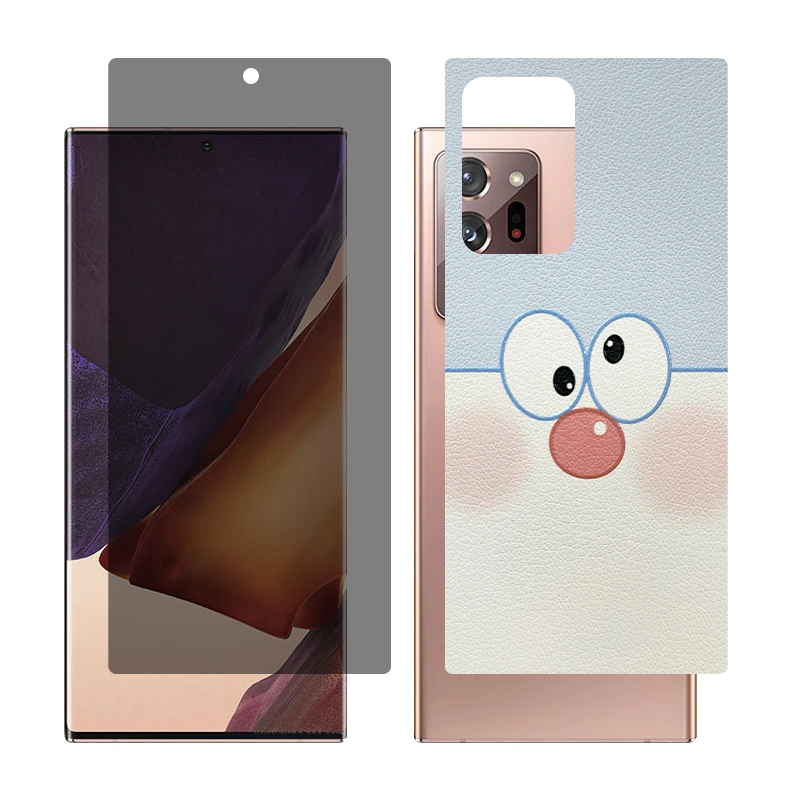 محافظ صفحه نمایش حریم شخصی گلس مدل Together مناسب برای گوشی موبایل سامسونگ Galaxy Note20 Ultra 5G به همراه برچسب پوششی پشت گوشی
