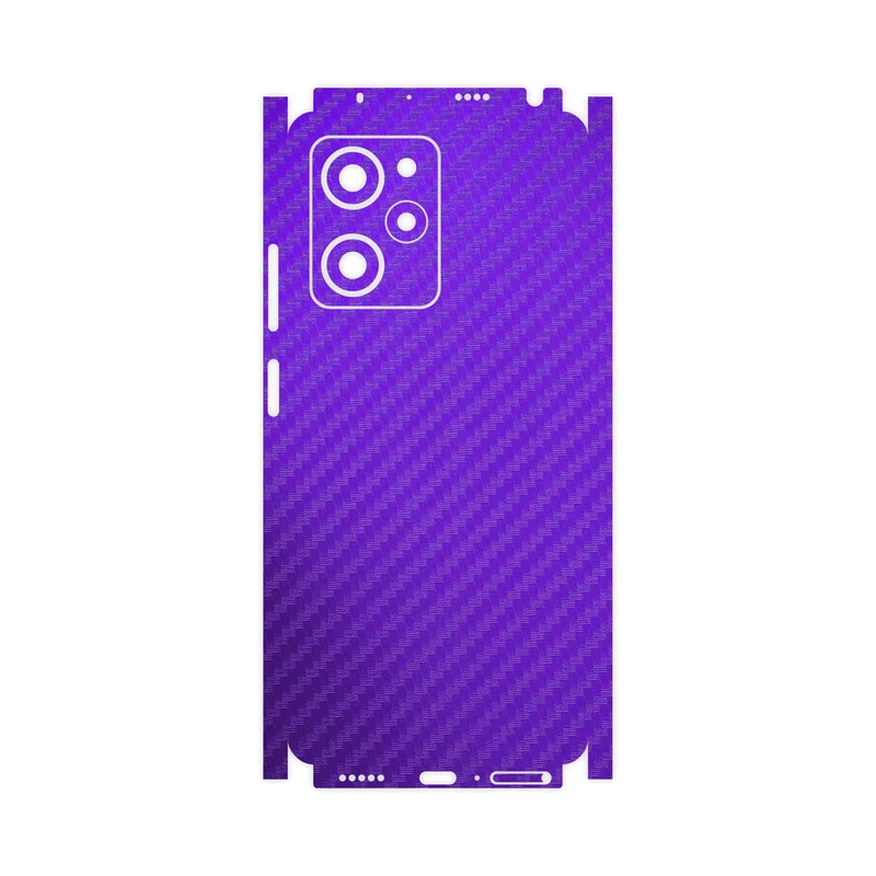 برچسب پوششی ماهوت مدل Purple-Fiber-FullSkin مناسب برای گوشی موبایل شیائومی Poco X5 Pro