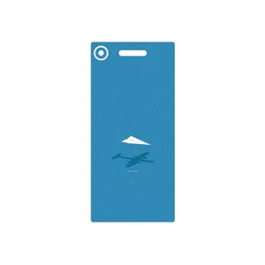 MAHOOT Minimal Paper Airplane Cover Sticker for Sony Xperia XZ1