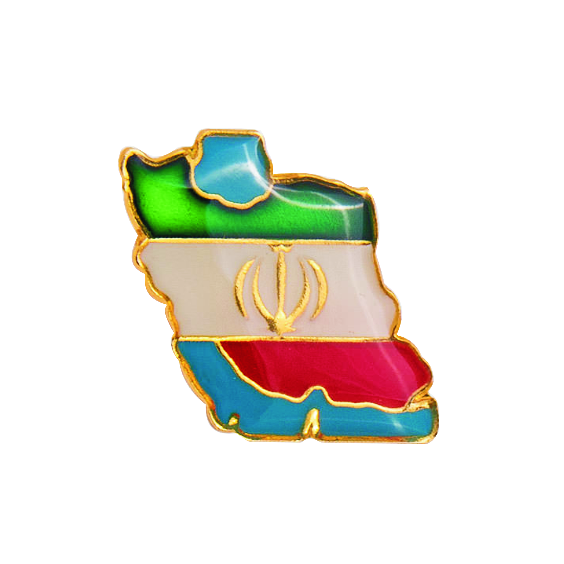 گل سینه طرح نقشه ایران کد 106