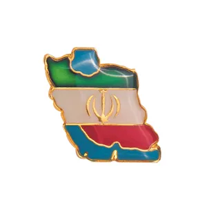 گل سینه طرح نقشه ایران کد 106