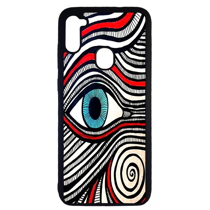 کاور طرح چشم کد 1146 مناسب برای گوشی موبایل سامسونگ galaxy m11