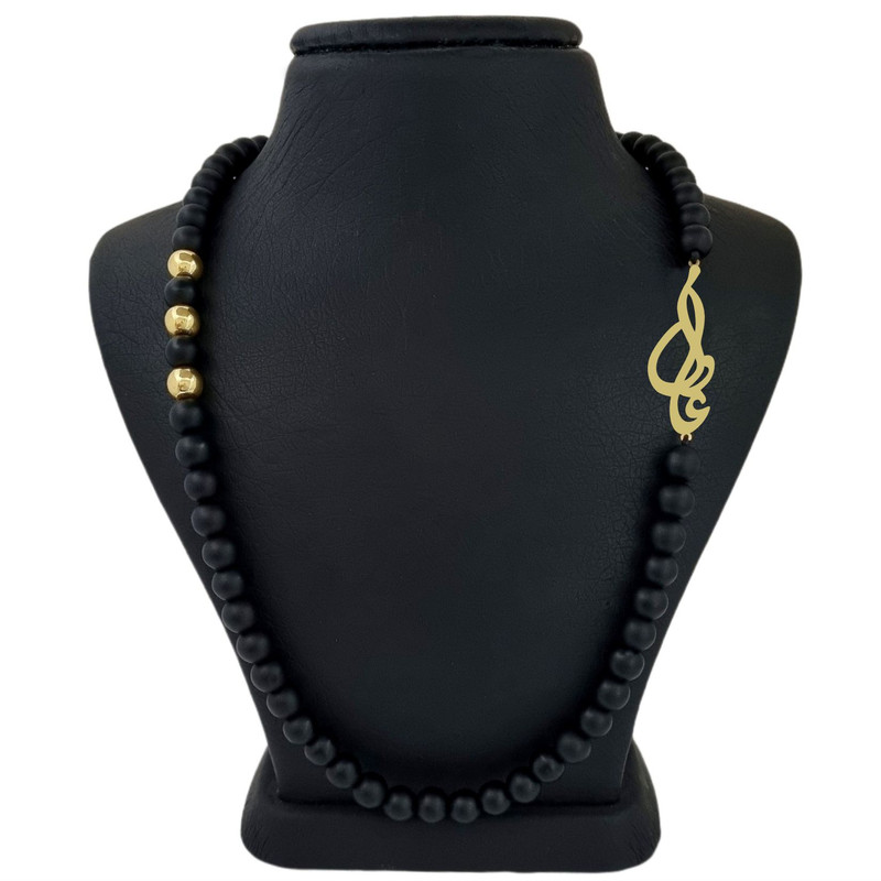 گردنبند طلا  18 عیار پسرانه لیردا مدل اسم عادل کد 30301