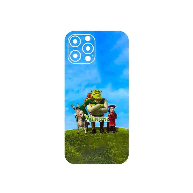 برچسب پوششی ماهوت مدل Shrek مناسب برای گوشی موبایل اپل iPhone 12 Pro Max