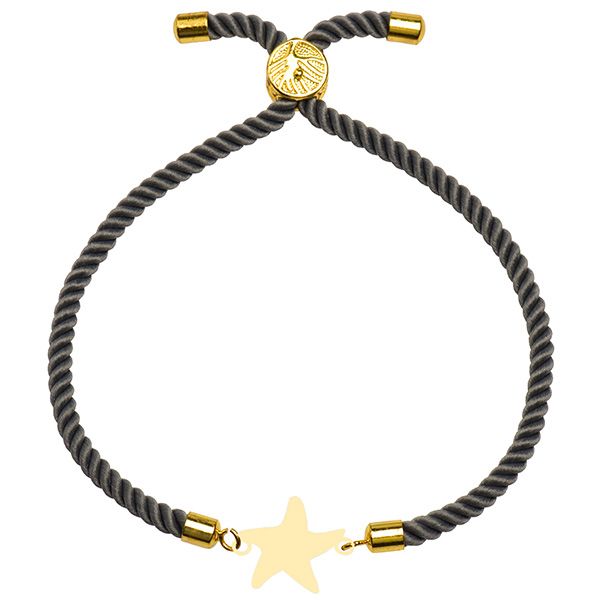 دستبند طلا 18 عیار دخترانه کرابو طرح ستاره مدل Krd1608