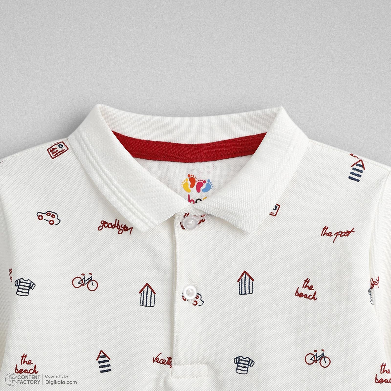 پولوشرت آستین کوتاه پسرانه وان بای وان مدل 2073206610 -  - 3