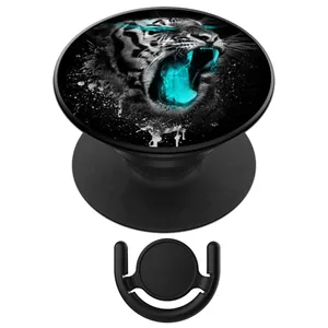 پایه نگه دارنده گوشی موبایل پاپ سوکت آکام مدل APSC01919 به همراه پاپ کلیپ