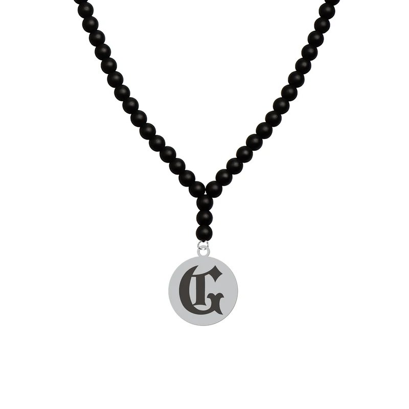 گردنبند هایکا طرح حرف لاتین G کد a.h 335