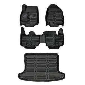 کفپوش پنج بعدی خودرو پانیذ مدل EVA مناسب برای فیدلیتی به همراه کفپوش صندوق