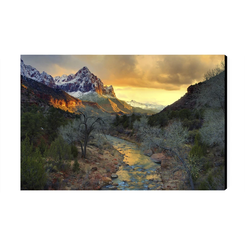 تابلو شاسی عرش مدل فانتزی منظره طبیعت کد As4909