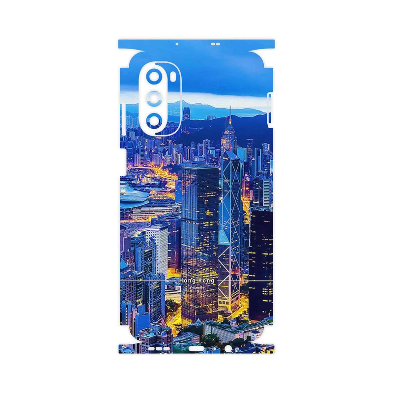 برچسب پوششی ماهوت مدل Hong Kong City-FullSkin مناسب برای گوشی موبایل موتورولا Moto G52