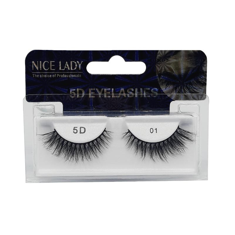 مژه مصنوعی نایس لیدی مدل پنج بعدی کد 11787-01