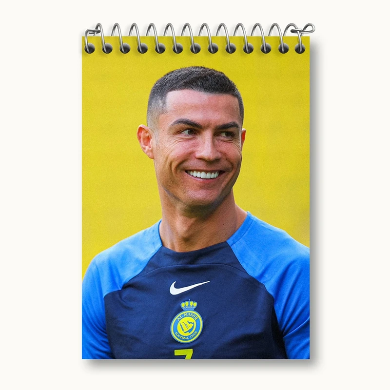 دفتر یادداشت 50 برگ خندالو مدل کریستیانو رونالدو کد 36388