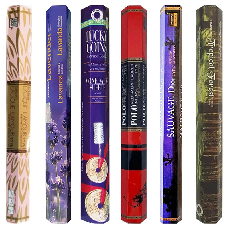 عود دارشان مدل ترکیبی کد Mix653 مجموعه 6 عددی