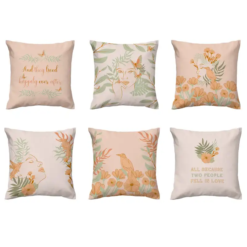 کاور کوسن مدل set 164 مجموعه 6 عددی