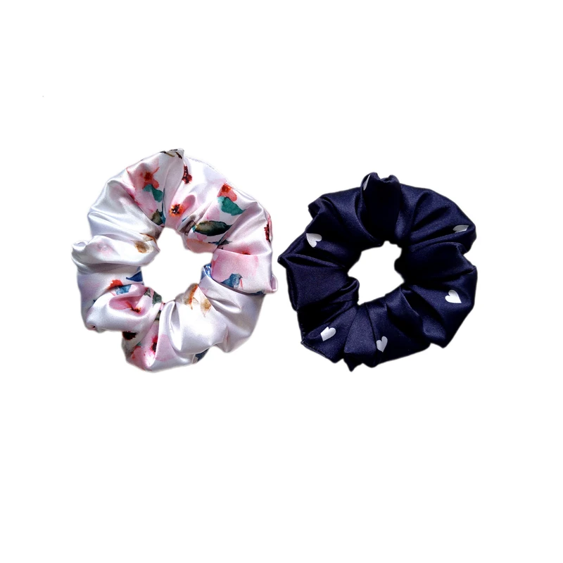 کش مو زنانه مدل ساتن بسته 2 عددی