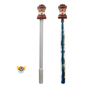 روان نویس مدل سگهای نگهبان به همراه مداد فشنگی و پاک کن