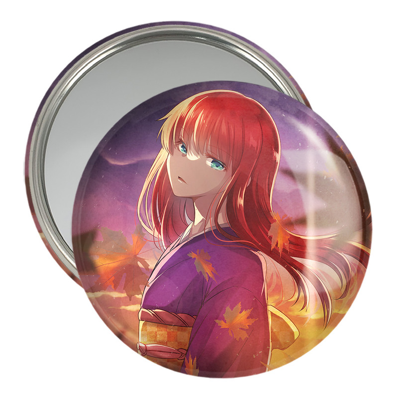 آینه جیبی خندالو مدل بازی تسوکی هیمه‌ (Tsukihime) کد 34509