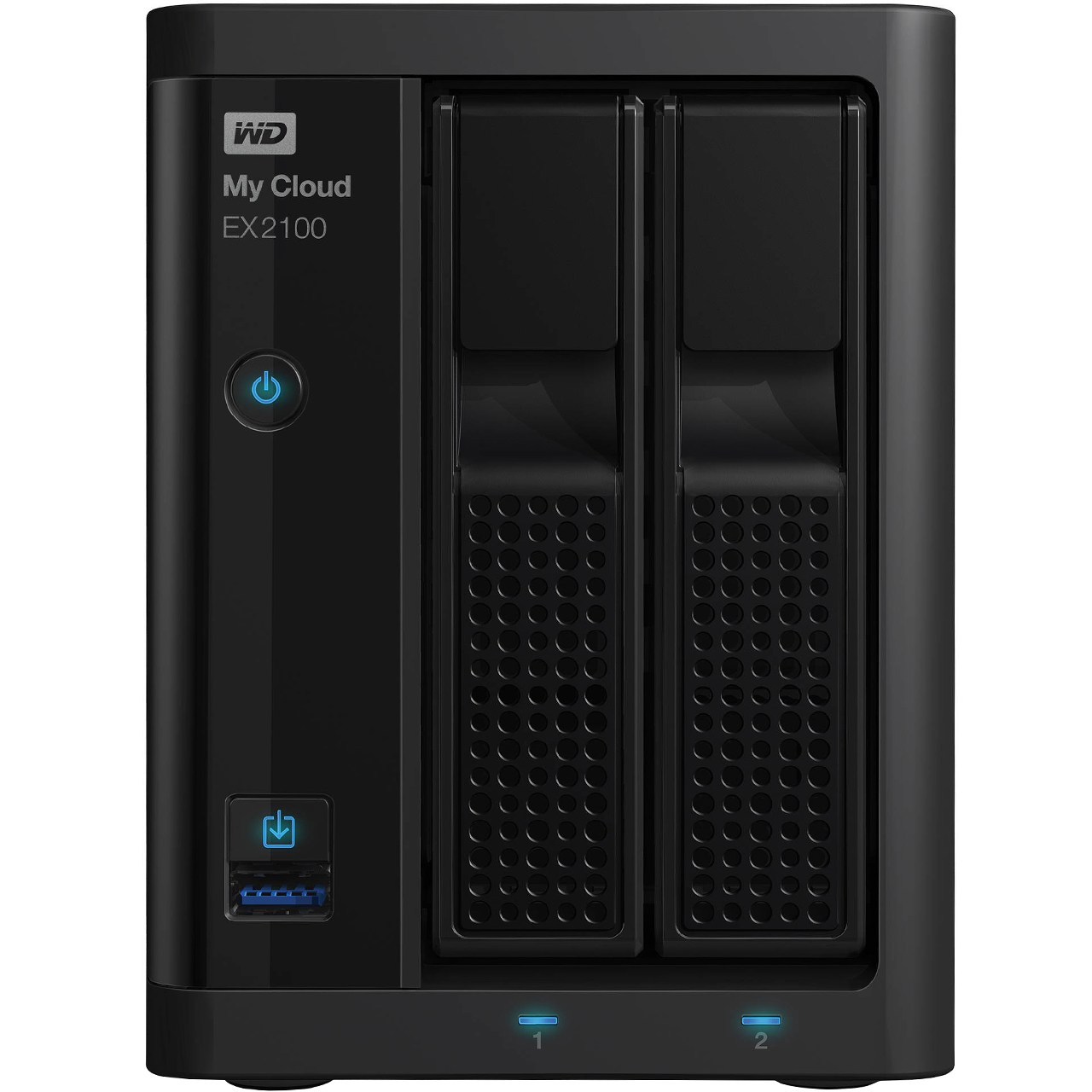 ذخیره ساز تحت شبکه 2Bay وسترن دیجیتال مدل My Cloud EX2100 ظرفیت 4 ترابایت