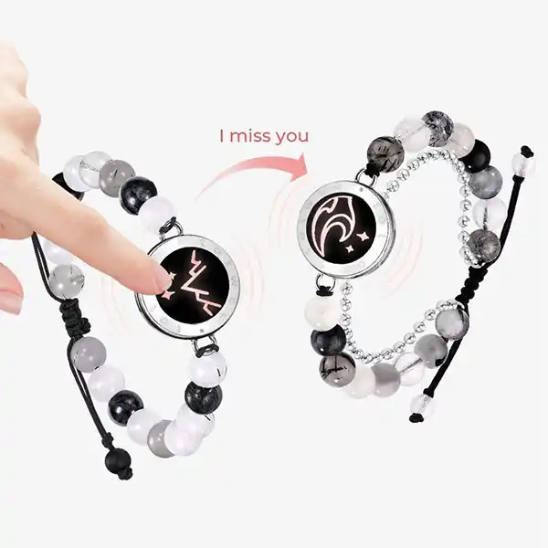 دستبند تو توو مدل Quartz 7677 مجموعه دو عددی