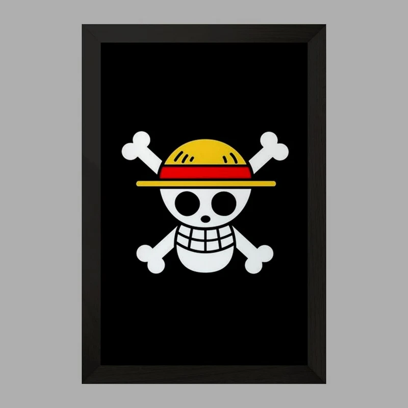 تابلو خندالو مدل انیمه وان پیس One Piece  کد 10540