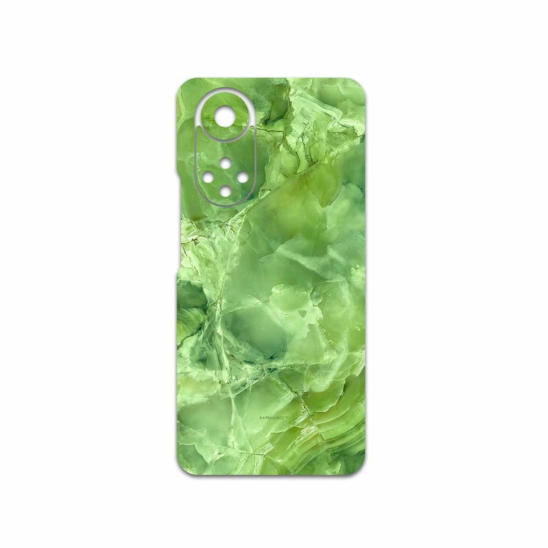 برچسب پوششی ماهوت مدل Green-Crystal-Marble مناسب برای گوشی موبایل هوآوی Nova 9