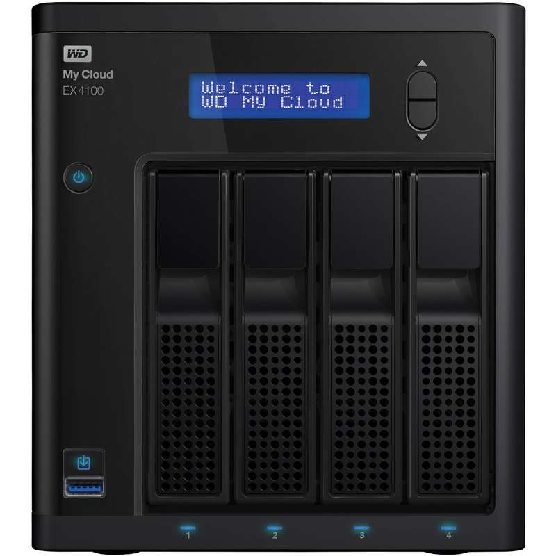 ذخیره ساز تحت شبکه 4Bay وسترن دیجیتال مدل My Cloud EX4100 ظرفیت 16 ترابایت ذخیره ساز تحت شبکه 4Bay وسترن دیجیتال مدل My Cloud EX4100 ظرفیت 16 ترابایت