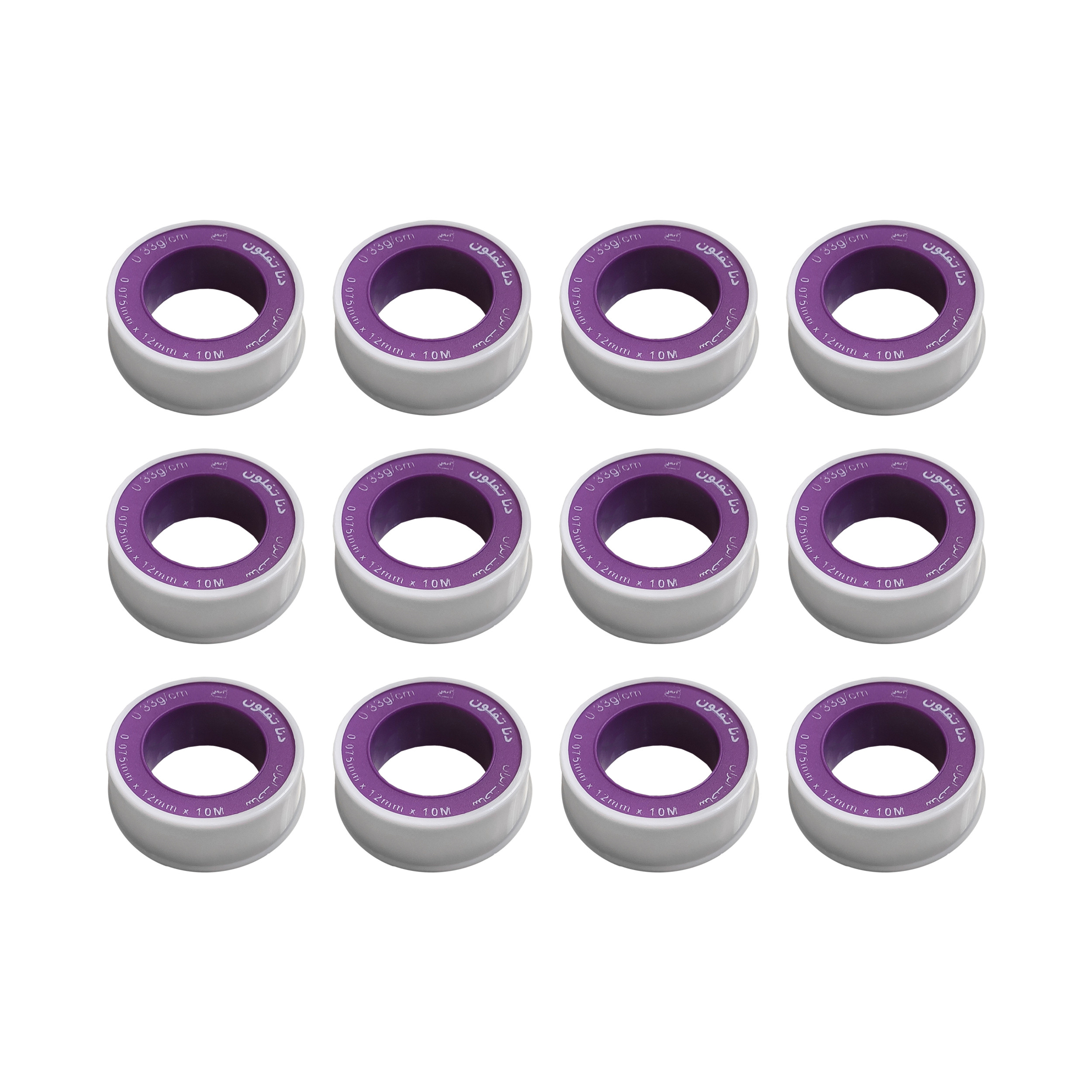 نوار تفلون دنا مدل DN-2 بسته 12 عددی