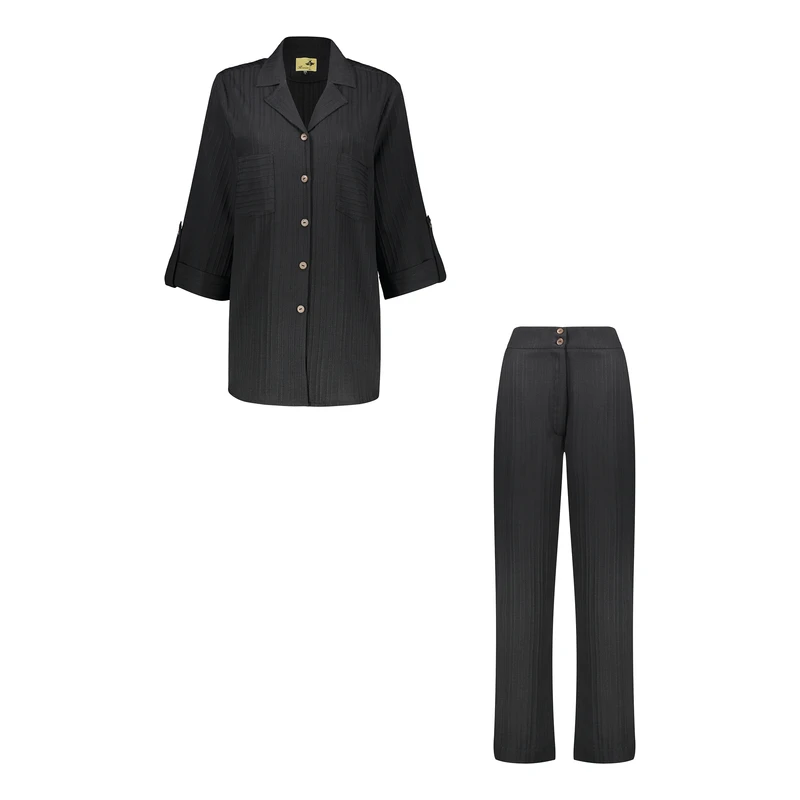 مانتو و شلوار زنانه میسوان مدل بهاره