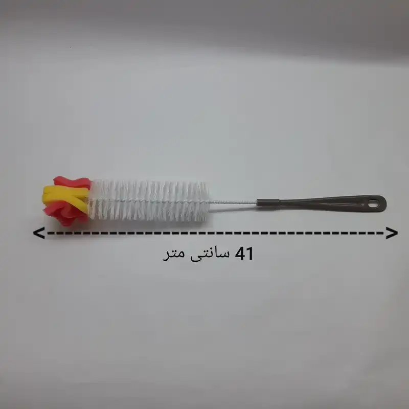 برس شیشه شو مدل دسته دار اسفنجی