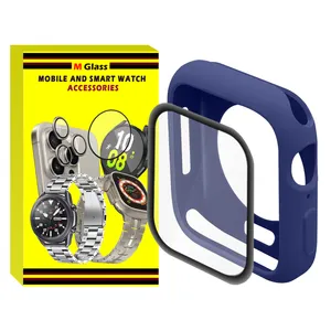 کاور ام‌گلس مدل Jelly Shield MG مناسب برای اپل واچ سری 10 سایز 42 میلی متری به همراه محافظ صفحه نمایش