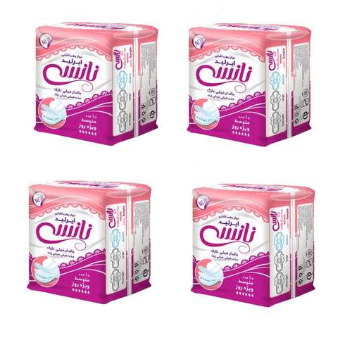 نوار بهداشتی نانسی مدل Air laid مجموعه 4 عددی