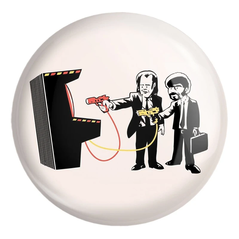 پیکسل خندالو طرح سریال پالپ فیکشن Pulp Fiction کد 13844 مدل بزرگ