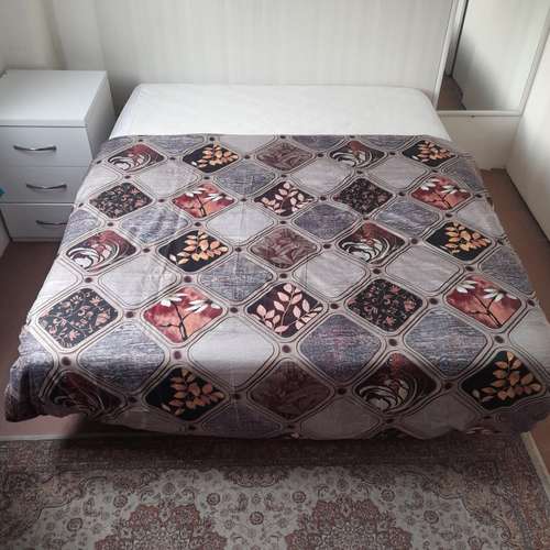 روکش لحاف مدل پنجره niki011 دو نفره سایز 220×240 سانتی متر