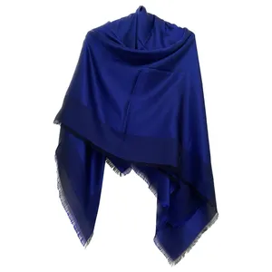 روسری زنانه مدل نخی بامبو قواره بزرگ دو رو