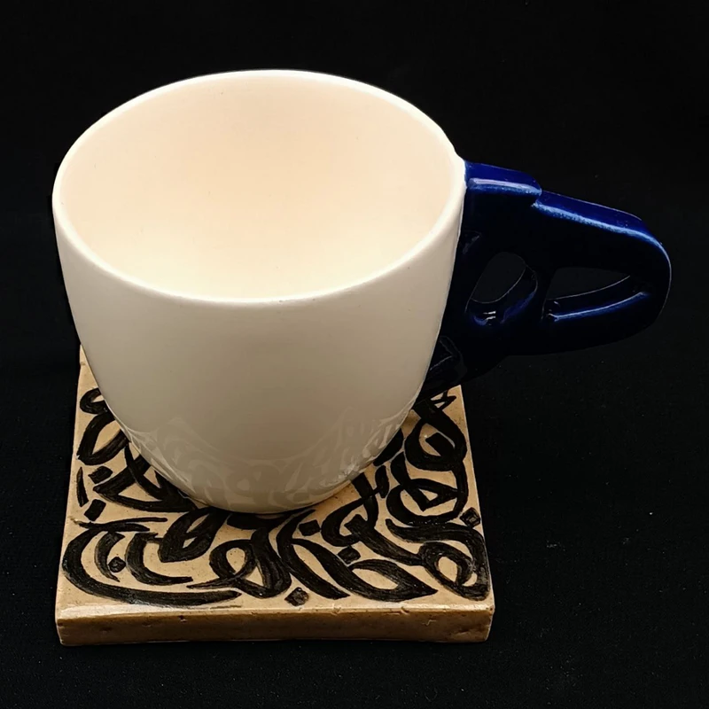 فنجان سرامیکی هیوا طرح هیچ کد 8511114