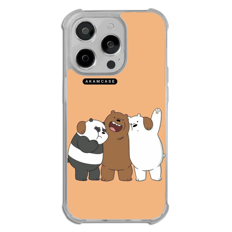 کاور آکام مدل AMCWTA14PRO-BARE BEAR10 مناسب برای گوشی موبایل اپل iPhone 14 Pro