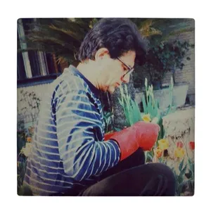  زیر لیوانی  طرح استاد شجریان کد    5930861_4807