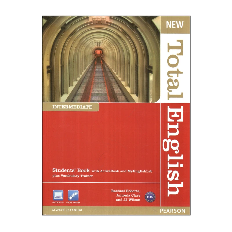 کتاب New Total English Intermediate Student Book & Workbook اثر جمعی از نویسندگان انتشارات لانگمن