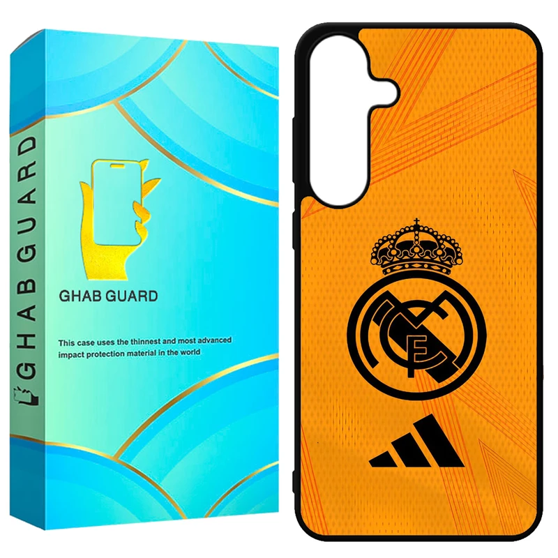 کاور قاب گارد طرح رئال مادرید مدل GCHPS24 مناسب برای گوشی موبایل سامسونگ Galaxy S24