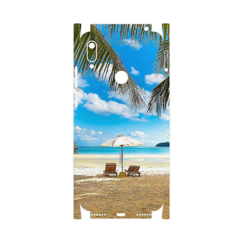 برچسب پوششی ماهوت مدل Beach-FullSkin مناسب برای گوشی موبایل هوآوی Y6 Prime 2019