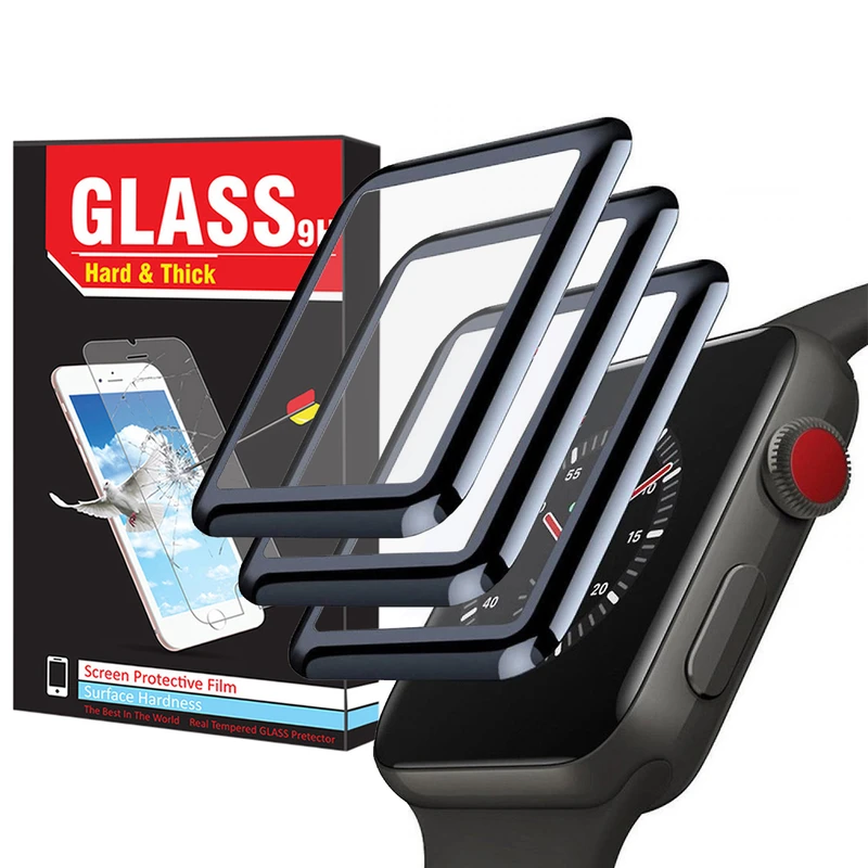 محافظ صفحه نمایش نانو هارد اند تیک مدل PMA-HT مناسب برای اپل واچ Series SE 2022 Aluminum Case 40mm / SE 2021 Aluminum Case 40mm / Series 5 40mm / Series 6 40mm / Series 4 40mm بسته سه عددی