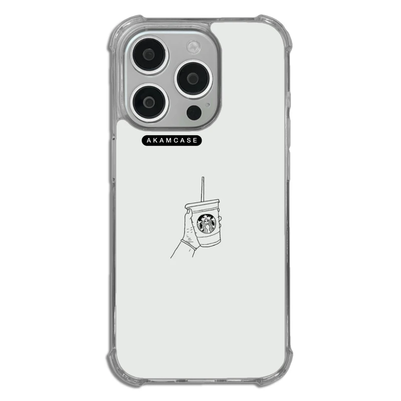 کاور آکام مدل AMCWTA15PRO-STARBUCKS16 مناسب برای گوشی موبایل اپل iPhone 15 Pro 