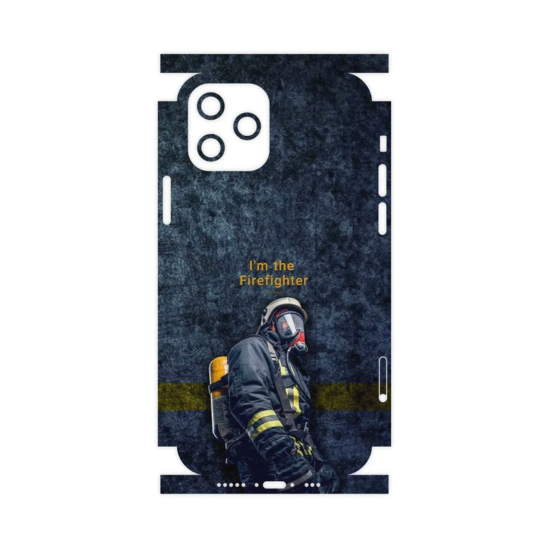 برچسب پوششی ماهوت مدل Firefighter-FullSkin مناسب برای گوشی موبایل اپل iPhone 12 Pro