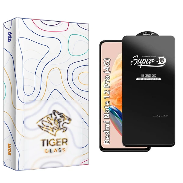 محافظ صفحه نمایش تایگر گلس مدل SAM SuperD مناسب برای گوشی موبایل شیائومی Redmi note 12 Pro 4G