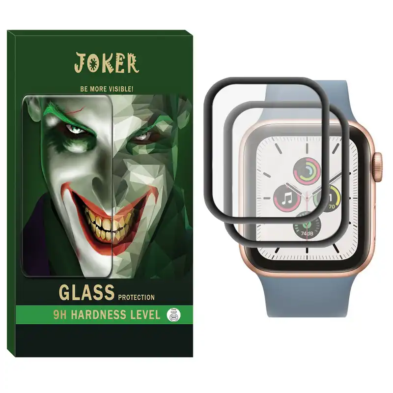 محافظ صفحه نمایش نانو جوکر مدل NJK مناسب برای ساعت هوشمند اپل سری 7 SE 40 میلی متری بسته دو عددی
