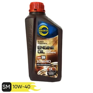  روغن موتور خودرو سرکان مدل 10W-40 SM حجم 1 لیتر