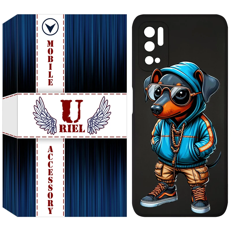 کاور یوریل مدل KSH کد 49 طرح سگ مناسب برای گوشی موبایل شیائومی Poco M3 Pro / Redmi Note 10 5G / Redmi Note 11 SE