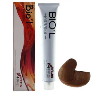 رنگ مو بیول شماره 9.7 حجم 100 میلی لیتر رنگ بلوند زیتونی خیلی روشن