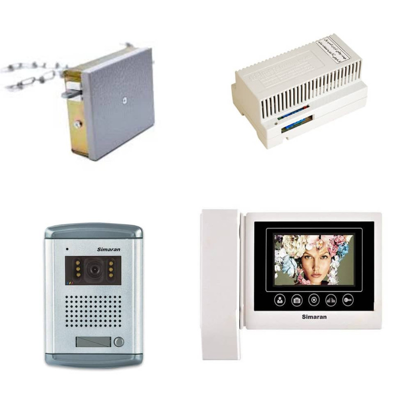 دربازکن تصویری سیماران مدل VFAC1HS43TK-M100 مجموعه 4 عددی